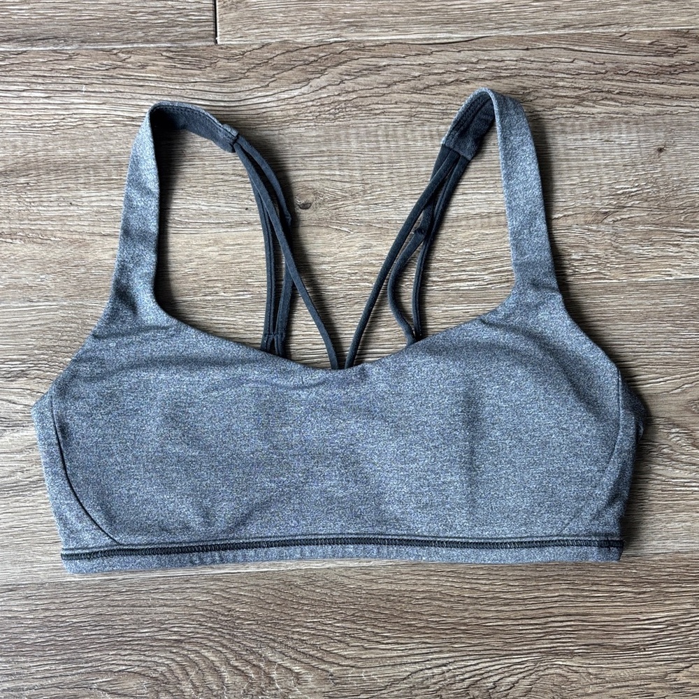 Gray Lululemon Sports Bra